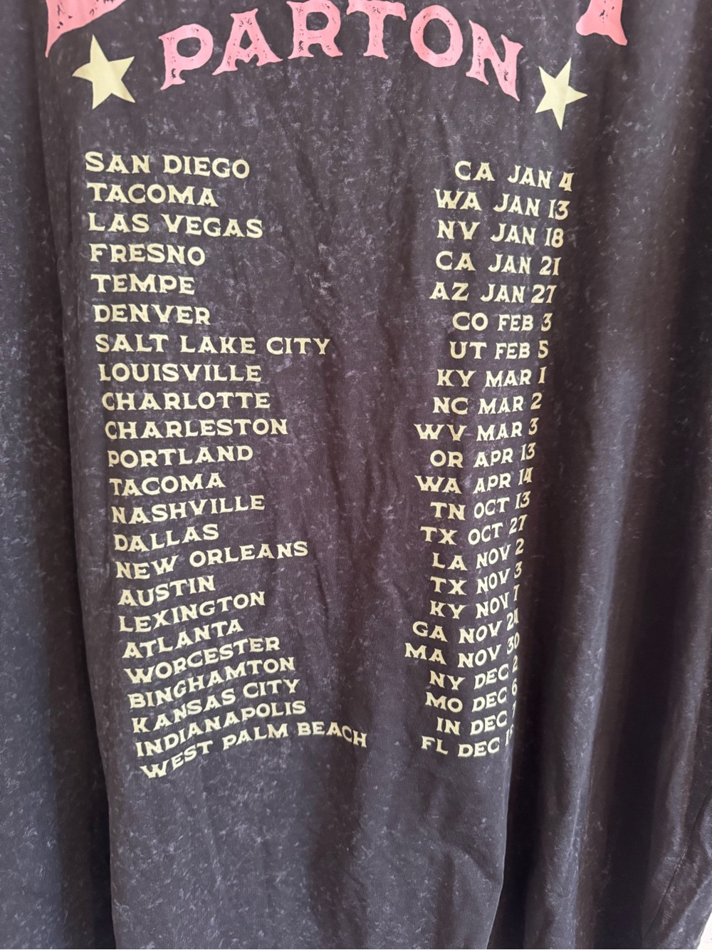 Dollcake Vintage-Style Charcoal Dolly Parton Graphic Tee - Picture 5 of 6